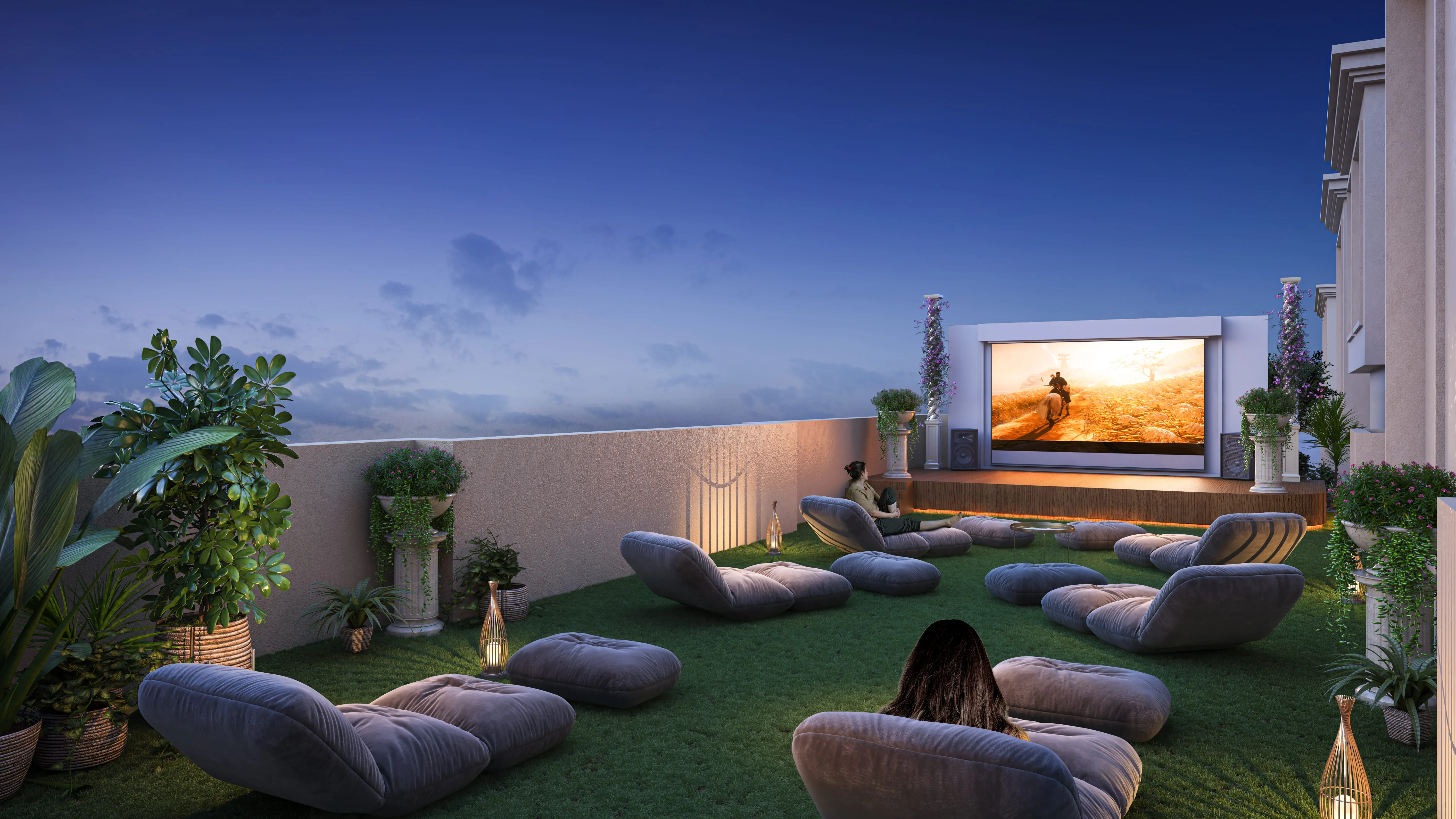 Terrace Screen amenity