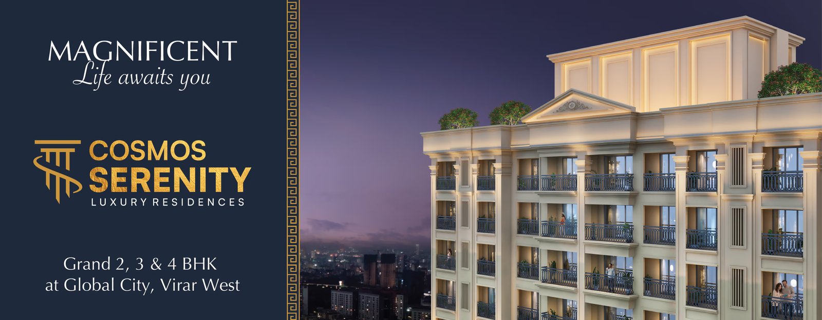 1/2/3 BHK Flats in Vasai East